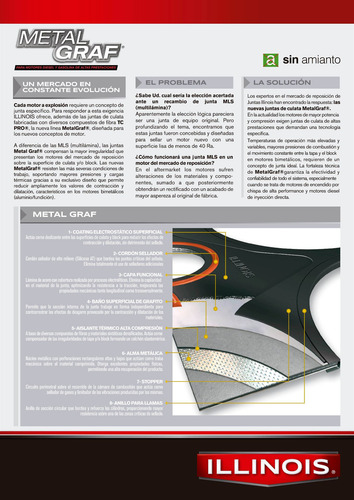 Junta De Cabeçote Mg Citroen Jumper 2008/ Iii (esp.1,40mm)
