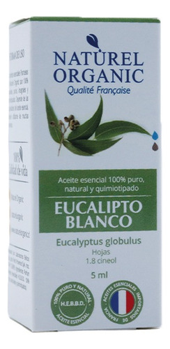 Aromaterapia Aceite Esencial Eucalipto Blanco 5 Ml Naturel