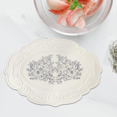 Manteles Individuales Tallados En Silicona Estampados Patrón