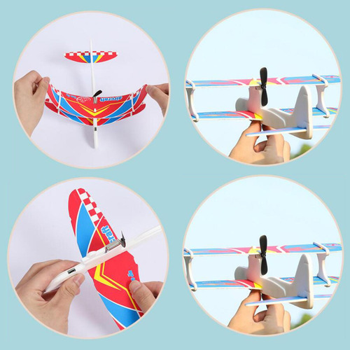 Juguetes De Avión De Espuma Modelo De Juego De Deporte Al