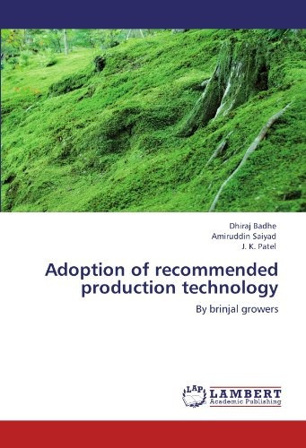 Adopcion De Tecnologia De Produccion Recomendada Por Product