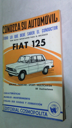 Conozca Su Auto Fiat 125 Valdivia