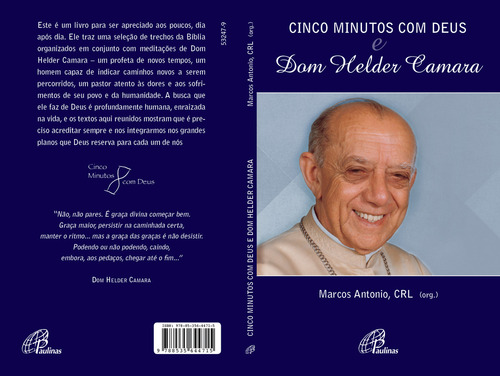 Cinco minutos com Deus e Dom Helder Camara, de Santos, Marcos Antonio dos. Editorial Editora Paulinas, capa mole em português, 2018