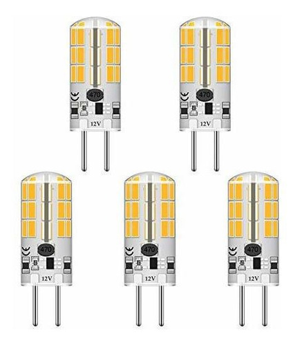 Focos Led - Gy6.35 G6.35 Bi-pin Base Led Bulb 4watt Ac Dc 12