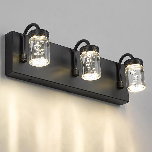 Lms Moderno Cristal Led Luces De Bano Accesorios Sobre Espej