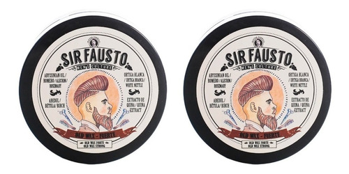 Sir Fausto Men's Old Wax Cera Fijación Fuerte X 200ml 6c