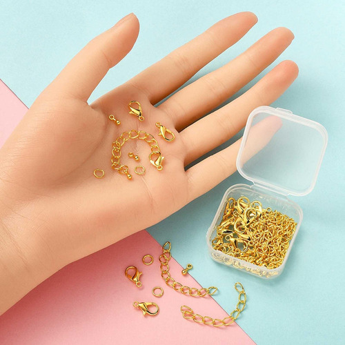 3 X 80 Accesorios De Bricolaje Para Hacer Joyas Con 20 Oro