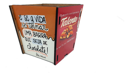 Cachepot Feliz Páscoa Com Chocolates Você É Um Talento