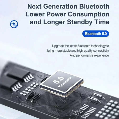 Fones De Ouvido Bluetooth Power Display Touch Control Com Mi