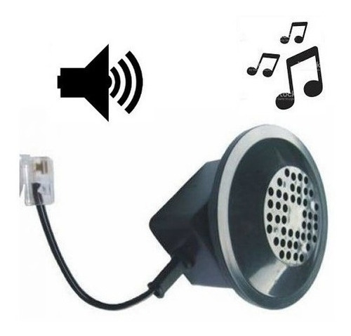 Imagem 3 de 5 de Amplificador Campainha Auxiliar Chamadas P/ Telefone Kit C/2
