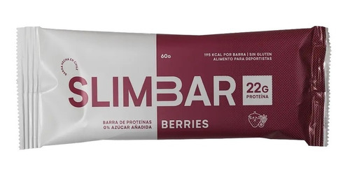 Barra De Proteina Slimbar 60gr Berries