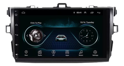 Auto Estereo Pantalla Android Toyota Corolla + Gps Mirrorli