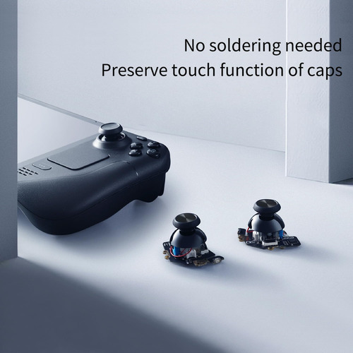 Aknes Gulikit De Efecto Hall Joysticks For Steam Deck Oled,