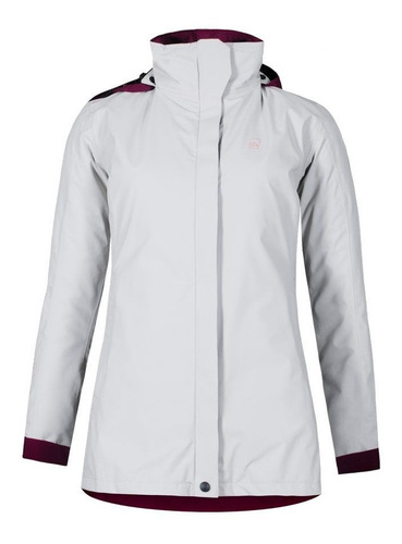 Campera Desmontable Fusion Ansilta Mujer Doble Pluma Goretex