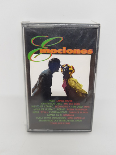 Cassette De Musica Emociones - Lionel Richie/bee Gees/ Inxs