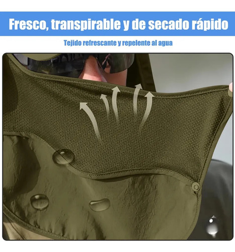 Sombrero De Sol Unisex Con Protección Uv Para Exteriores