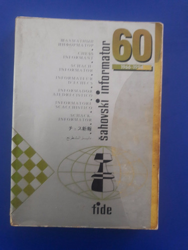 Libro Ajedrez Informador 60 Año 1994