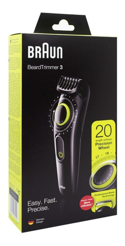 Braun Beard Trimmer 3 20 Longitudes Pelo Bt3221 Cuotas