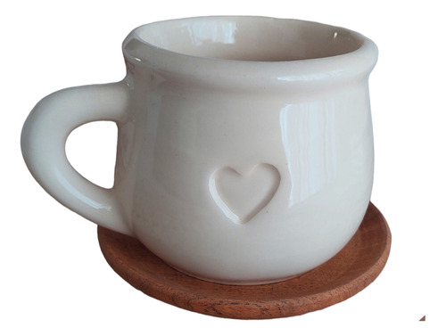 Taza De Cerámica Corazón 