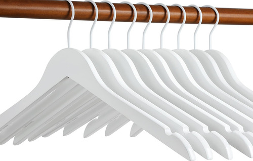 Topia Hanger Perchas De Madera Blanca Para Vestidos De Novia