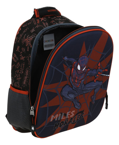 Mochila Chica Chenson Escolar Kinder Miles Morales Mm70290-3