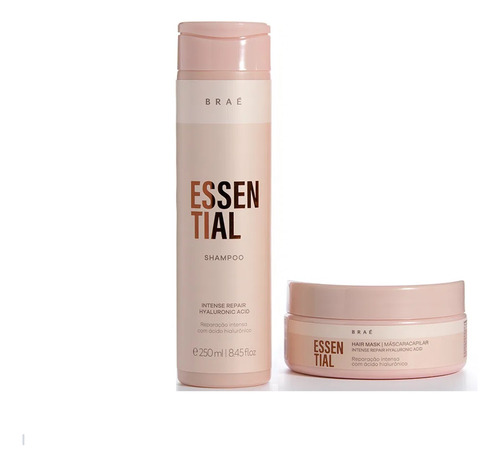 Kit Braé Essential Duo Shampoo 250ml E Mascara 200ml