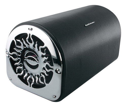 Subwoofer 10 PuLG Amplificado Bazuka Audiobahn Atb10aj Color Negro