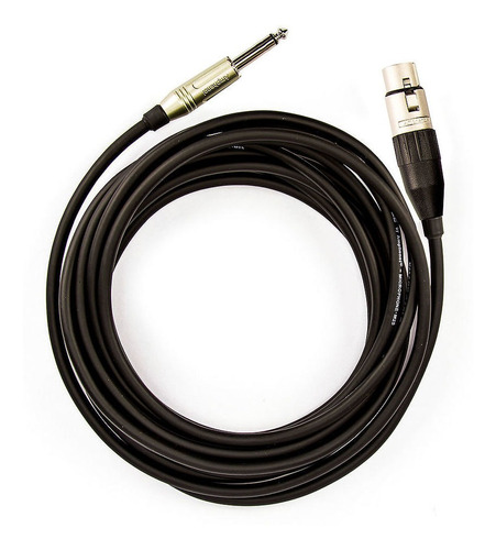 Cabo De Microfone P10 Mono Para Xlr Amphenol - 40 Metros
