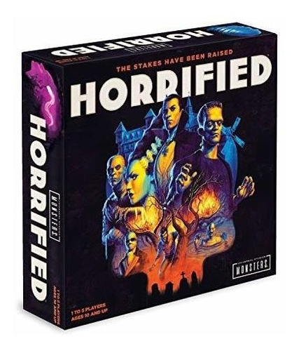 Ravensburger Horrified: Jogo de tabuleiro de estratégia Universal Monsters Inglês