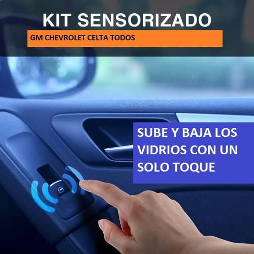 Kit Alza Cristales Eléctrico Chevrolet Celta 2/4 Puertas