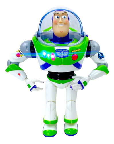 Toy Story 4 Buzz Lightyear Luz Y Sonido Y Fluorecente Disney