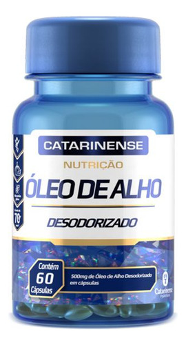 Aceite De Ajo Desodorisado 60 Cp Catarinense