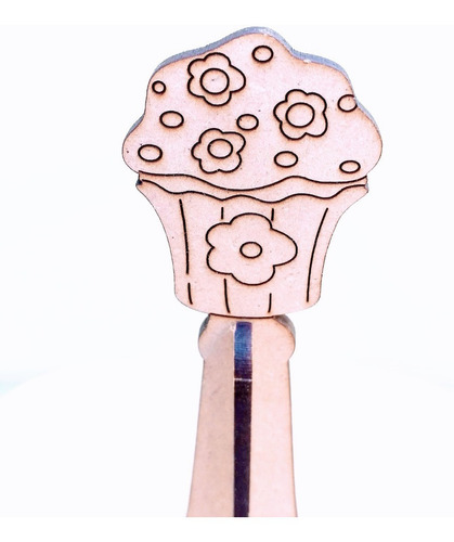 Candy Bar Porta Cupcake 2 Pisos - Mdf / Fibrofacil