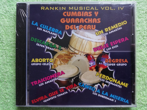 Eam Cd Ranking Musical Vol. 4 Cumbias Y Guarachas Del Peru