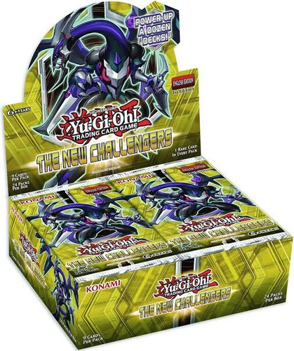 Yugioh The New Challengers Booster Box Display Inglés