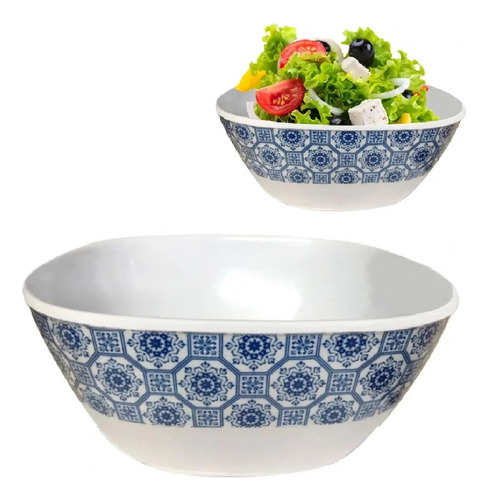 Bowl Tigela Melamina Quadrada 350ml Saladeira Sobremesa