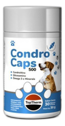 Suplemento Pet Condrocaps - 30 Cápsulas