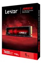 Comprar SSD Lexar Ares de 1 TB, cuarta generación, Nvme M2 Gamer, original, compatible con PS5, Playstation 5, 7400 MB\u002Fs