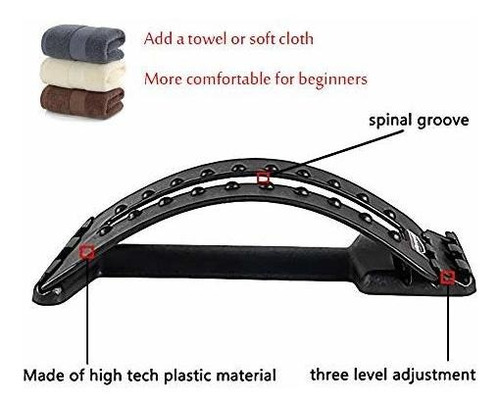 Magic Back Stretcher Dispositivo De Soporte Lumbar Corrector