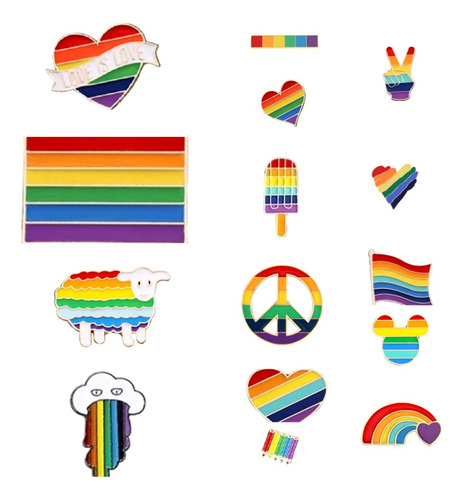 100 Pines Lgbtqa Broche Queer Bisexual No Binario Transexual