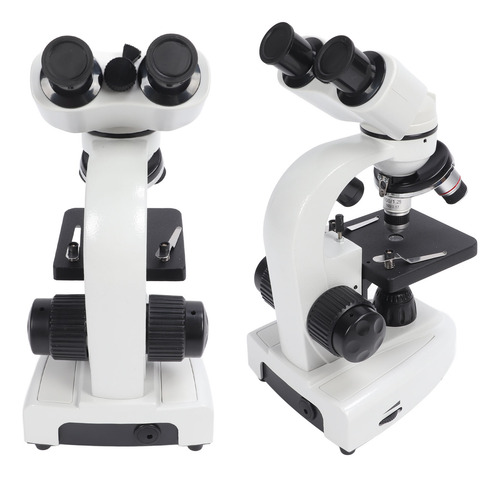 Kit De Microscopio Binocular, 40 X 5000 X Rotación De 360°,