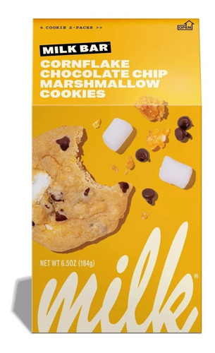 Milk Bar Cornflake Chocolate Chip Marshmallow 6.5oz Galletas