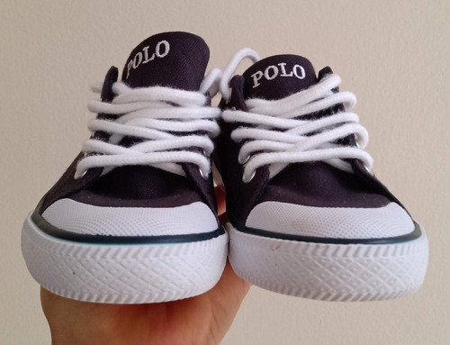 Zapatillas Polo Ralph Lauren Canvas Upper Para Niño