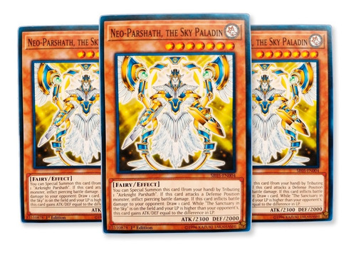 Yugi-oh! Neo-parshath The Sky Paladin Sr05-en004 Comun