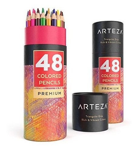 Lápices De Colores De Arteza Conjunto De 48 Colores Con Nomb