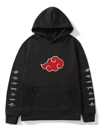 Buzo Saco Hoodie Capota Simbolos Nube Anime Niño Envio Inmed