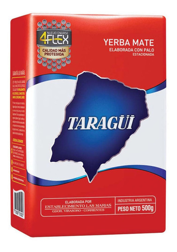 Yerba Mate Taragui Con Palo 500 G