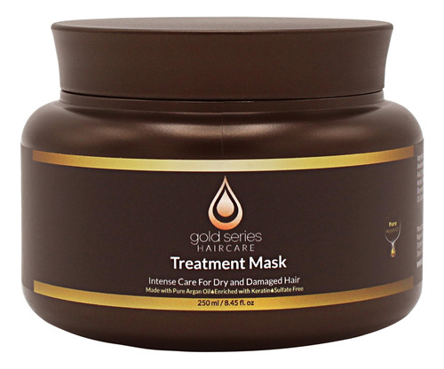 Mascarilla De Tratamiento Capilar Moroccan Gold Series Deep