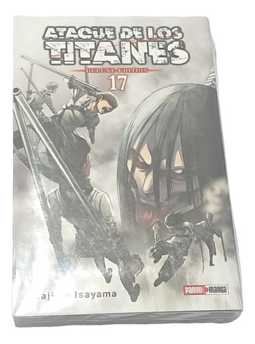Manga Ataque De Titanes Volumen 17 Deluxe