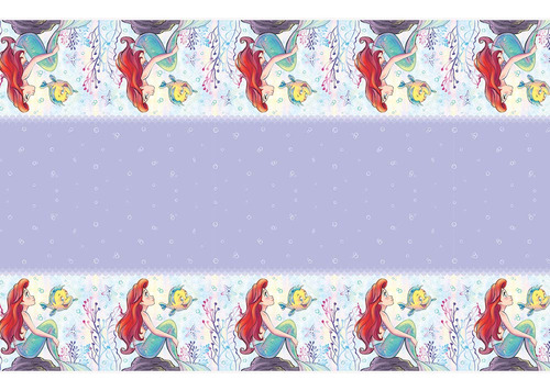Mantel Rectangular Plástico La Sirenita 137 X 213 Cm